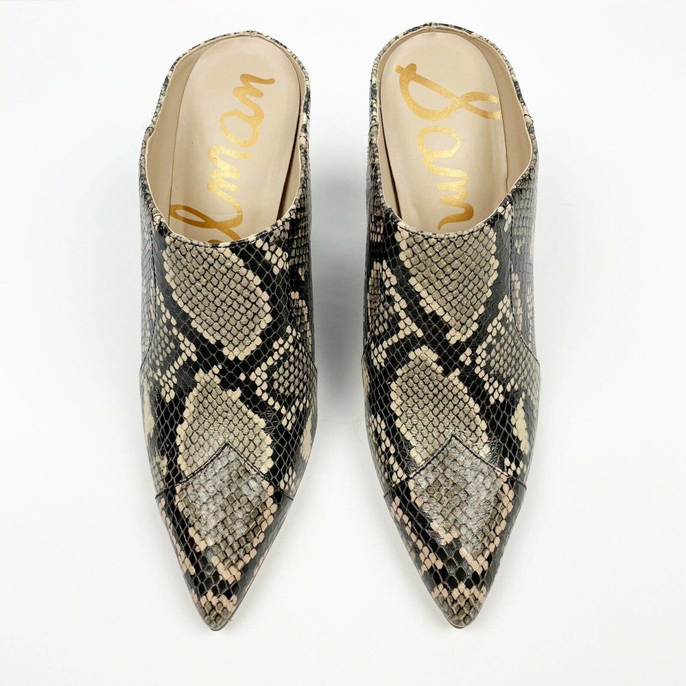 Sam Edelman Reverie 2 Python Snake Ankle Boot Mule - image 2